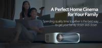 AUN-proyector AKEY6 1080P, 4K, WIFI, inalámbrico, misma pantalla, Android 9,0, cine en casa inteligente - details 2