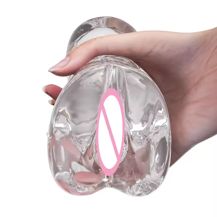 Leten-taza Vaginal suave para hombre, masturbador de succión realista con espuma, coño de bolsillo, juguetes sexys para adultos - 1