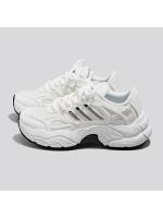 2025 primavera nuevo pops zapatos mujer transpirable malla deportes zapatos grueso fondo aumento ocio pequeño blanco zapatos. - details 0