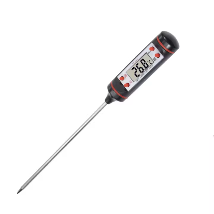 Termómetro Digital para carne, accesorio para cocina, barbacoa, comida, pastel, caramelo, freír, parrilla, comedor, hogar, 10 unidades por lote - 1