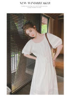 Vestido de Verano 2025 para Mujer Estilo Francés Suave y Adelgazante con Mangas de Burbuja y Falda de Princesa Dulce - details 25