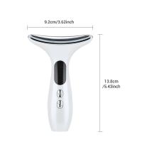 Dispositivo de belleza para el cuello, 3 modos, EMS, estiramiento Facial, eliminador de papada, LED, antiarrugas, masajeador Facial para apretar la piel - details 12