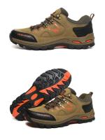 Zapatos de senderismo para hombre, botas de montaña al aire libre, zapatillas de suela gruesa, zapatos de Trekking con cordones a la moda - details 20