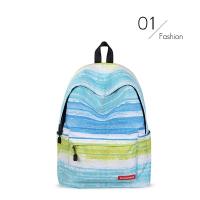 Mochila de viaje informal para niños y adolescentes, bolsa escolar de poliéster reutilizable con cierre de cremallera, bol - details 0