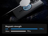 Funda para teléfono Galaxy S25 Ultra Resistente y transparente con Magsafe Amarillo - details 9