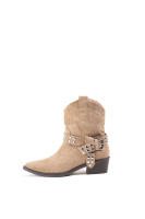 Wunder Spring Botas Cowboy con detalles metálicos para mujer, refinamiento y audacia en cada paso - details 4