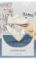 Zapatos deportivos transpirables de primavera para hombre, de estilo informal, con cordones, versátiles y de suela gruesa, de estilo sencillo, color blanco - details 17