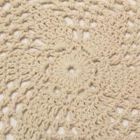 12Pcs Vintage Cotton Mat Round Hand Crocheted Lace Doilies Flower Coasters Lot Household Table Decorative Crafts Accessories - details 1