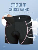 Ropa deportiva para mujer: pantalones cortos de ciclismo de verano de silicona antigolpes con soporte para levantar las caderas - ¡Perfectos para correr, hacer yoga y más! - details 3