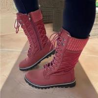 Botas martin de invierno para mujer, botas planas informales, zapatos para mujer - details 2
