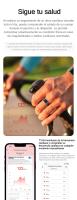 2025 SANLEPUS Smart Ring, rastreador de sueño, monitorización de frecuencia cardíaca/presión arterial/oxígeno en sangre las 24 horas, rastreador de actividad física, duración de batería de 6 días - details 8