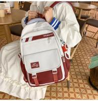 Mochila escolar de gran capacidad para niñas adolescentes, mochila grande de nailon resistente al agua para estudiantes de secundaria - details 20