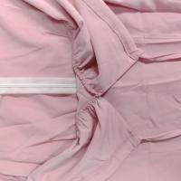 Vestido acampanado ajustado con lazo y mangas abullonadas estilo francés largo para mujer 2025 - details 15