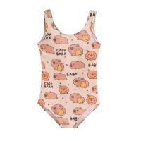 KIDS SWIMWEAR traje de baño para niños capybara deportes yoga traje de baño - details 1
