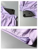 DRUR-ropa corta de gimnasio para mujer, pantalones de cintura alta 2 en 1 con bolsillos, pantalones cortos de Yoga para ciclismo, ropa deportiva 2025 - details 10