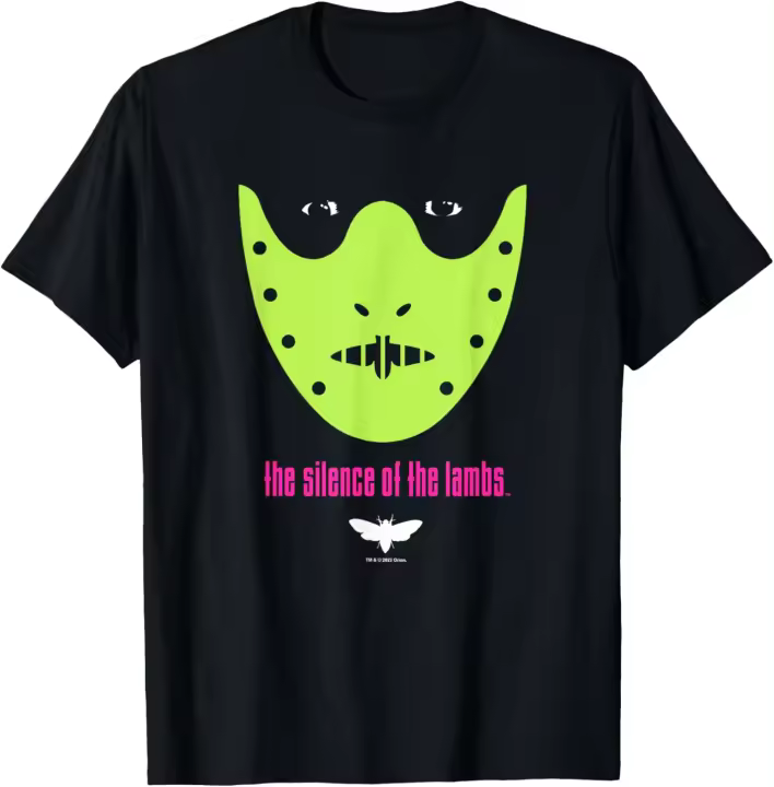 Camiseta de Hannibal Lecter, póster de máscara - 1