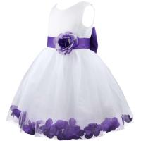 Elegante Vestido de Princesa de Tul con Flores Perfecto para Paredas, Bodas, Fiestas de Cumpleaños, Baile Formnal Tutu para Damas de Honor - details 2