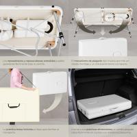 Mesa de Masaje Profesional Camilla Plegable Altura Ajustable, 2 Zonas, Con Bolsa de Transporte - details 4