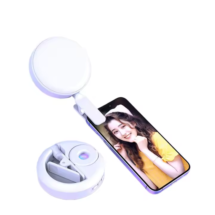 Luz de Suplemento de Belleza yDetector Anti-Vigilancia para móviles: 2 en 1, Portátil, con Efectos de Luz Personalizados y Protección de Privacidad - 1