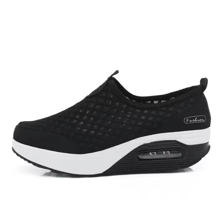 Zapatillas deportivas ligeras y cómodas para mujer, zapatos informales sin cordones, para caminar, para uso diario - 1
