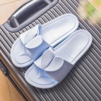 Zapatillas portátiles plegables creativas de viaje, zapatillas cómodas ligeras antideslizantes para interiores de hotel de turismo de natación para mujer - details 1