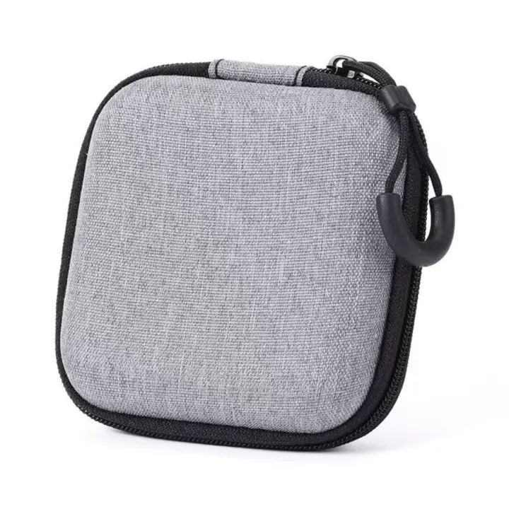 Bolsa de almacenamiento dura de EVA a prueba de golpes, bolsa protectora a prueba de polvo para almacenamiento de auriculares, bolsa organizadora de cables de datos impermeable portátil - 1