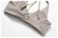 Sujetador de Yoga para Mujer de Nylon Sexy Cruz Transpirable para Gimnasio Top de Primavera/Verano - details 34