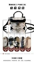 Bolso de Caja de Cuero Genuino de Marca de Hong Kong para Mujeres2025Nuevo Estilo de Bolso Cruzado de Un Solo Hombro de Alta Gama - details 3