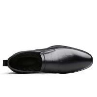 Zapatos de vestir de cuero genuino originales con forro de poliuretano para hombre, elevador de alta calidad, hechos a mano italianos, 2022 - details 11