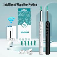 Kit de endoscopio de limpieza de cera de oído, limpiador de oídos inalámbrico Visual, cuchara - details 0