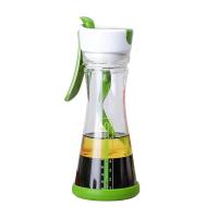 Batidora de contenedor de jugo, Botella Mezcladora de aderezo de ensalada a prueba de fugas con escala, agitador de aderezo de ensalada, taza mezcladora Manual - details 3