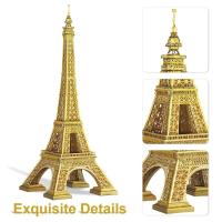 Piececool-rompecabezas 3D de Metal DIY, Torre Eiffel, 8,66 pulgadas, kits de modelos de ensamblaje, rompecabezas de juguete, regalos de cumpleaños para adultos y adolescentes - details 9
