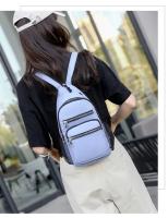Fengdong-Mochila pequeña para hombre, mini bolso cruzado deportivo, bolsa de pecho unisex, bolsa de nailon impermeable - details 15