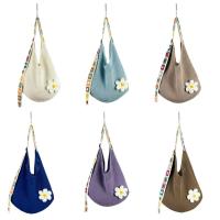 Bolso de punto de flores de ganchillo Simple, bolso de mano de playa tejido de malla, bolso de playa hecho a mano, bolso de hombro hueco de verano - details 1