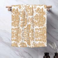 Toile De Jouy Toalla Algodón Francés Azul Marino Baño Ducha Deportes Yoga Toallas - details 149