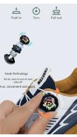 Zapatillas Deportivas Coreanas Transpirables Suela Suave con Cordones Giratorios para Hombre - details 4
