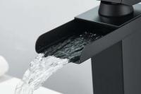 Grifo de cascada, grúa de acero inoxidable para baño, lavabo, grifo mezclador - details 2