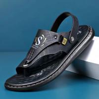 Sandalias de Verano para Hombres Uso Interior y Exterior Zapatillas de Playa Casuales Cuero Suave - details 3