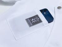 Catering cocina camisa blanca restaurante cocina Chef camiseta panadero uniforme de trabajo camarero ropa de Hotel chaqueta de cocinero monos de cafetería - details 4