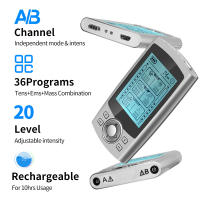 Máquina de estimulación eléctrica portátil de 36 modos EMS para neuropatía, alivio del dolor, unidad TENS casera, máquina de estimulación muscular para alivio del dolor - details 4