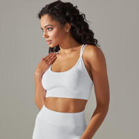 -Mujeres deportivas sexys, sujetador de belleza para gimnasio, entrenamiento, correr, yoga - details 19