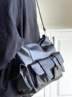 Bolso cruzado retro americano Bolso de moto grande para mujeres Diseño de hombro único - details 7