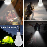 Lámpara Solar Portátil Bombilla LED Recargable para Campamento Pesca Nocturna Panel Solar de Energía Renovable Luz Blanca 1.5W - details 12