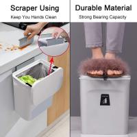 Contenedor de compostaje de cocina, para colgar en el encimera o sobre el fregadero, con armario/baño/dormitorio - details 3