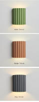 【Tricolor Light】TOMAXIN 10W Nordic Creative Bedroom Wall Lamp Modern  Bedside Lamp Personality Staircase Porch Aisle Wall Lamp - details 10