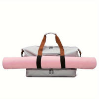Bolso de viaje elegante, bolso deportivo de gran capacidad, bolso de mensajero, bolso de separación de ropa seca y húmeda, adecuado para salidas, Fitness, universidad - details 9