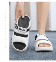 Sandalias para hombre 2025 verano nuevo color a juego de gran tamaño transpirable suela gruesa antideslizante talla de pareja zapatillas abiertas modelos de hombre - details 11