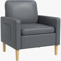 Sofá Moderno de Poliéster con 2 Bolsillos Azul Claro 200 kg de Carga Para Dormitorio Oficina - details 9