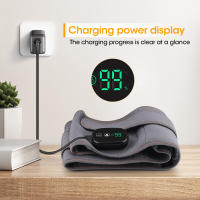 Cinturón de Calentamiento Infrarrojo Eléctrico con Luz Roja para Masaje de Cintura y Apoyo Lumbar Alivio del Dolor Vibración y Masaje de Todos los Tipos de Piel - details 9