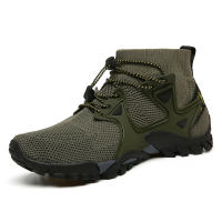 Zapatos de Senderismo para Hombres RUNSUN DAILY Secado Rápido Antideslizantes para Deportes al Aire Libre Zapatillas de Mujer para Escalada Montaña Material de Zanata y Malla - details 6